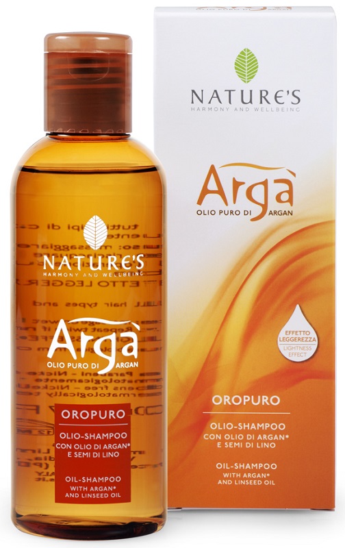 ARGA' OLIO SHAMPOO 200 ML NATURE'S - Farmacia Del Monaco