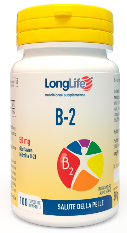 LONGLIFE B2 50 MG 100 TAVOLETTE DIVISIBILI - Farmacia Del Monaco