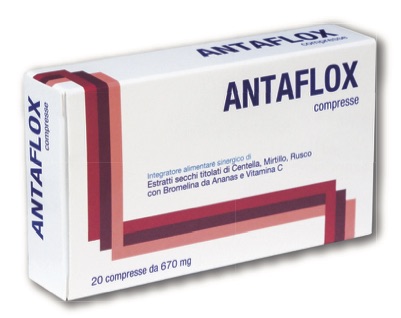 ANTAFLOX 20 COMPRESSE - Farmacia Del Monaco