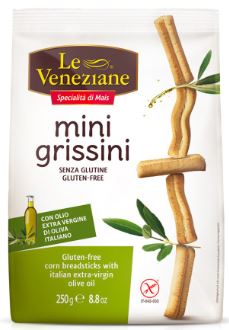 LE VENEZIANE MINI GRISSINI 250 G - Farmacia Del Monaco