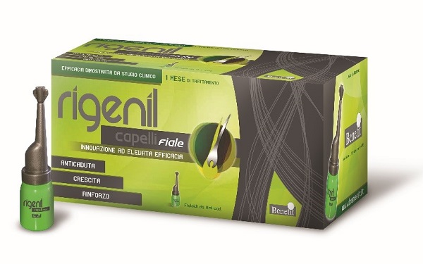 RIGENIL CAPELLI 10 FIALE DA 8 ML - Farmacia Del Monaco