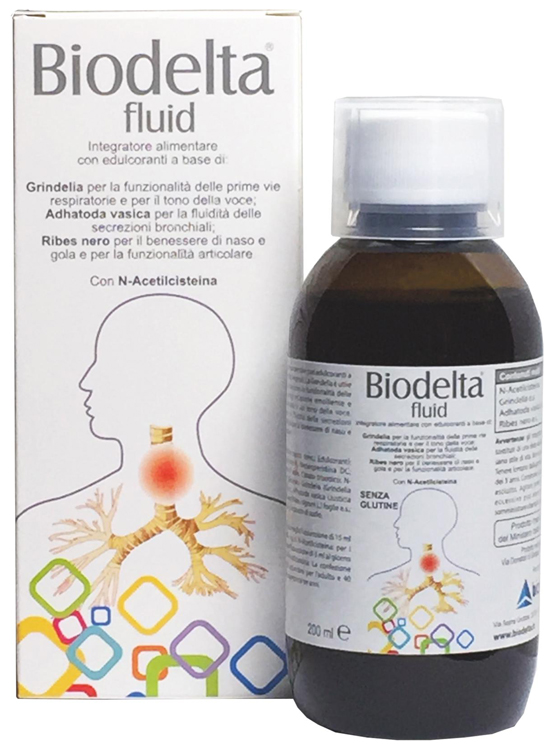 BIODELTA FLUID 200 ML - Farmacia Del Monaco
