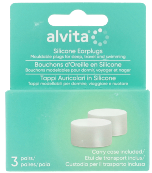 ALVITA TAPPI AURICOLARI IN SILICONE MODELLABILE 3 PAIA RIUTILIZZABILI - Farmacia Del Monaco
