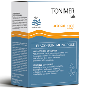 TONIMER LAB AEROSOL 18 FLACONCINI 3 ML MONODOSE - Farmacia Del Monaco