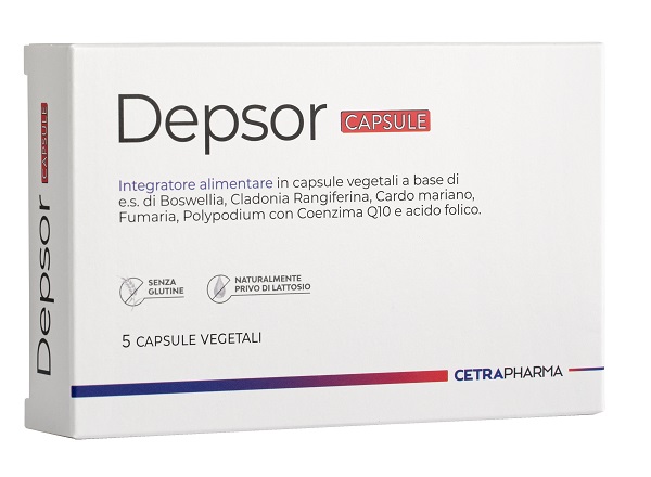 DEPSOR 30 CAPSULE VEGETALI DA 720 MG - Farmacia Del Monaco