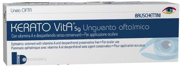UNGUENTO OFTALMICO KERATO VITA 5 G - Farmacia Del Monaco