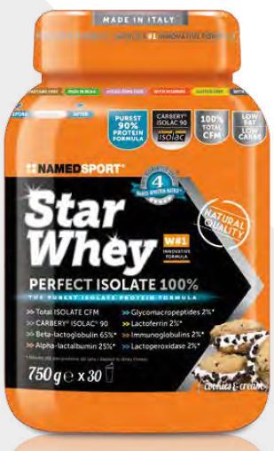 STAR WHEY COOKIES & CREAM 750 G - Farmacia Del Monaco