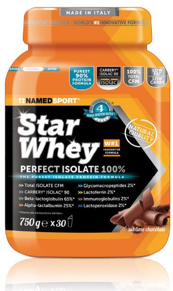 STAR WHEY SUBLIME CHOCOLATE 750 G - Farmacia Del Monaco