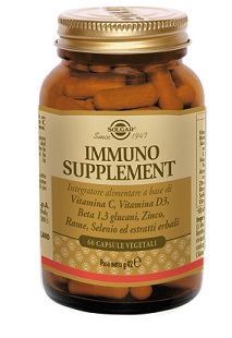 IMMUNO SUPPLEMENT FLACONE 60 CAPSULE 42 G - Farmacia Del Monaco