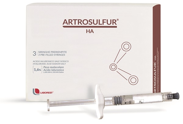 SIRINGA INTRA-ARTICOLARE ARTROSULFUR HA ACIDO IALURONICO 1,6% 2 ML 3 PEZZI - Farmacia Del Monaco