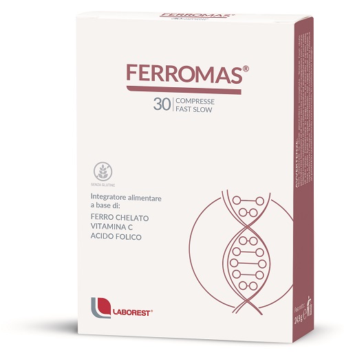 FERROMAS 30 COMPRESSE - Farmacia Del Monaco