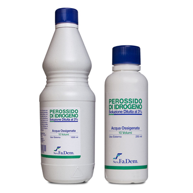 ACQUA OSSIGENATA 10VOL 1000 ML - Farmacia Del Monaco