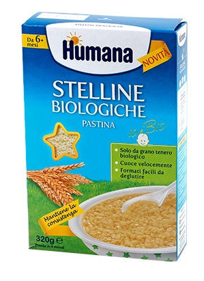 HUMANA STELLINE PASTINA BIOLOGICA 320 G - Farmacia Del Monaco