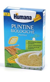 HUMANA PUNTINE BIOLOGICHE PASTINA 320 G - Farmacia Del Monaco