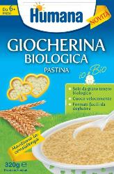HUMANA GIOCHERINA PASTINA BIOLOGICA 320 G - Farmacia Del Monaco
