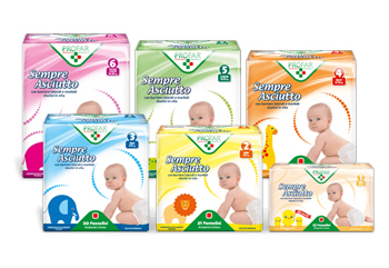 SEMPRE ASCIUTTO NEW BORN TAGLIA 1 2/5KG 27 PEZZI PROFAR - Farmacia Del Monaco