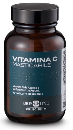 PRINCIPIUM VITAMINA C NATURALE 60 COMPRESSE MASTICABILI 72 G - Farmacia Del Monaco
