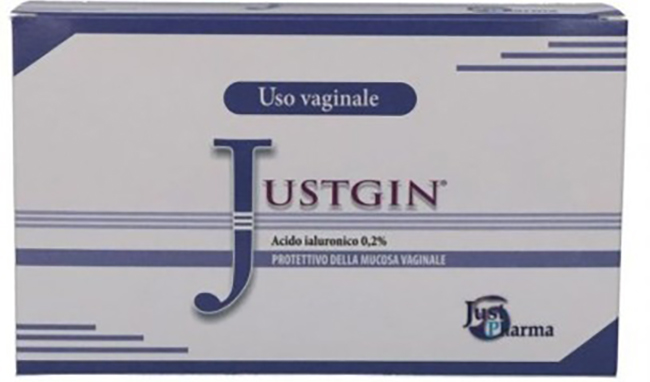 JUSTGIN PROTETTIVO MUCOSA VAGINALE ACIDO IALURONICO 4 FLACONI DA 30 ML - Farmacia Del Monaco