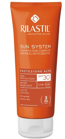 RILASTIL SUN SYSTEM PHOTO PROTECTION THERAPY SPF30 LATTE 100 ML - Farmacia Del Monaco