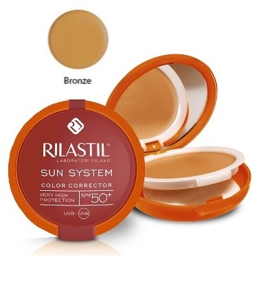 RILASTIL SUN SYSTEM PHOTO PROTECTION THERAPY SPF50+ COMPATTO BRONZE 10 ML - Farmacia Del Monaco