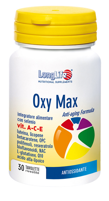 LONGLIFE OXY MAX 30 TAVOLETTE RIVESTITE - Farmacia Del Monaco