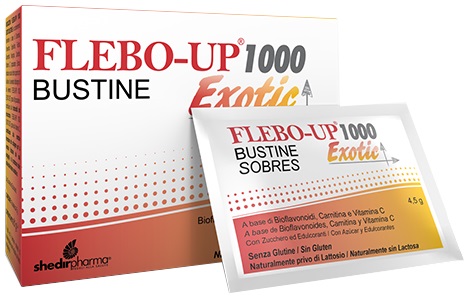 FLEBO-UP 1000 EXOTIC 18 BUSTINE - Farmacia Del Monaco
