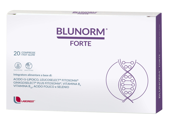 BLUNORM FORTE 20 COMPRESSE - Farmacia Del Monaco