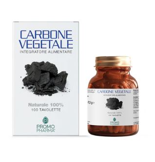 CARBONE VEGETALE 100 COMPRESSE - Farmacia Del Monaco