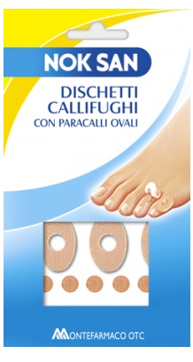 NOK SAN DISCHETTI CALLIFUGHI CON PARACALLI OVALI - Farmacia Del Monaco