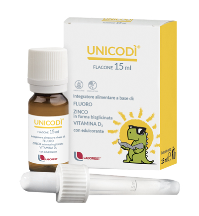 UNICODI' 15 ML FLUORO ZINCO VITAMINA D3 - Farmacia Del Monaco