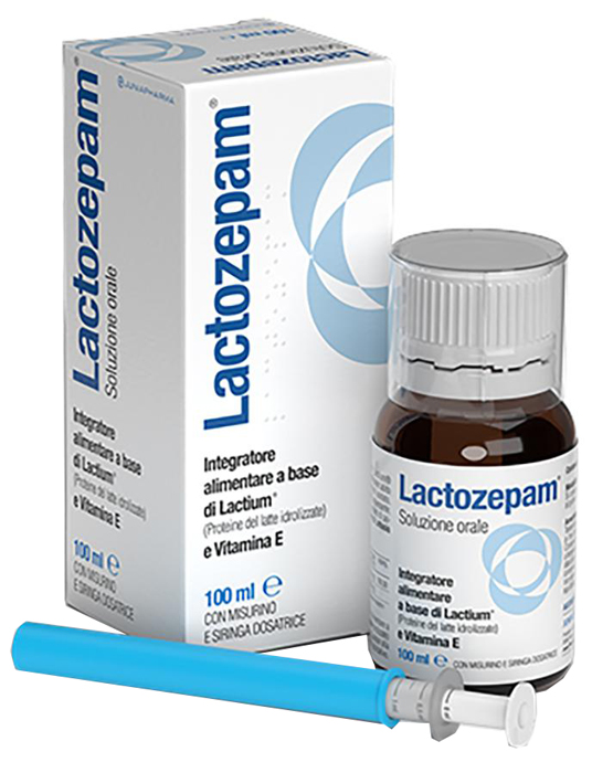 LACTOZEPAM 100 ML - Farmacia Del Monaco