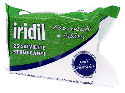 IRIDIL SALVIETTE STRUCCANTI 25 PEZZI - Farmacia Del Monaco