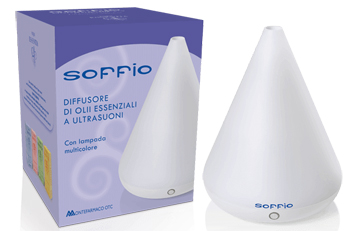 VAPO ESSENTIA SOFFIO AD ULTRASUONI + LAMPADADA CON FUNZIONE MULTICOLORE - Farmacia Del Monaco
