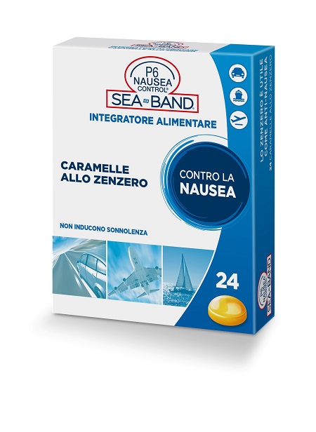 P6 NAUSEA CONTROL CARAMELLE ANTI NAUSEA VIAGGIO ALLO ZENZERO 24 PEZZI - Farmacia Del Monaco