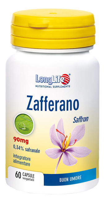 LONGLIFE ZAFFERANO 60 CAPSULE VEGETALI - Farmacia Del Monaco