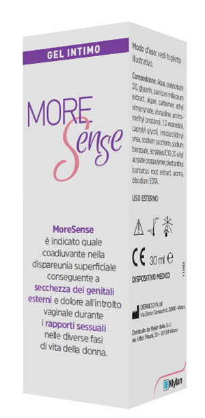MORESENSE GEL TUBO 30 ML - Farmacia Del Monaco