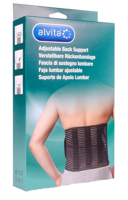 ALVITA FASCIA LOMBARE MISURA 2 CIRCONFERENZA 100-120 CM - Farmacia Del Monaco