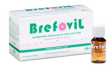 BREFOVIL 10 FLACONCINI MONODOSE DA 10 ML GUSTO LAMPONE - Farmacia Del Monaco