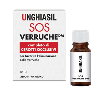 DISPOSITIVO MEDICO PER VERRUCHE IN FLACONE CON PENNELLINO 10 ML + 9 CEROTTI COPRIVERRUCA - Farmacia Del Monaco