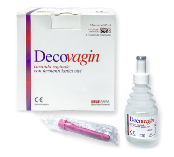 DECOVAGIN 5 FLACONI DA 100 ML + 5 CANNULE MONOUSO - Farmacia Del Monaco