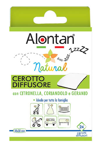 ALONTAN NATURAL CEROTTO ANTIZANZARA ADESIVO 21 PEZZI - Farmacia Del Monaco