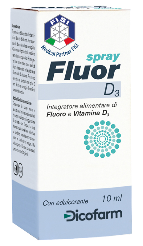 FLUORD3 SPRAY 10 ML - Farmacia Del Monaco
