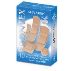 CEROTTO PRONTEX SKIN STRIPS 6 FORMATI ASSORTITI ASTUCCIO 40 PEZZI - Farmacia Del Monaco