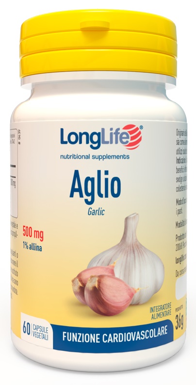 LONGLIFE AGLIO 60 CAPSULE VEGETALI - Farmacia Del Monaco