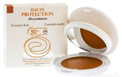 EAU THERMALE AVENE COMPATTO SPF50 DORATO 10 G - Farmacia Del Monaco