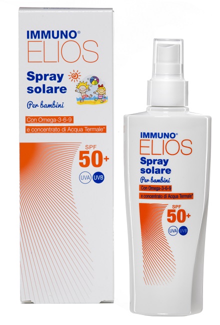 IMMUNO ELIOS  SPRAY SOLARE SPF 50+ BAMBINI - Farmacia Del Monaco