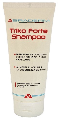TRIKO FORTE SHAMPOO 200 ML BRADERM - Farmacia Del Monaco