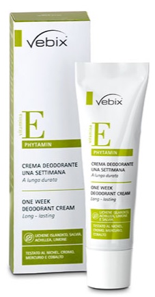 VEBIX PHYTAMIN CREMA DEODORANTE 1 SETTIMANA 25 ML - Farmacia Del Monaco