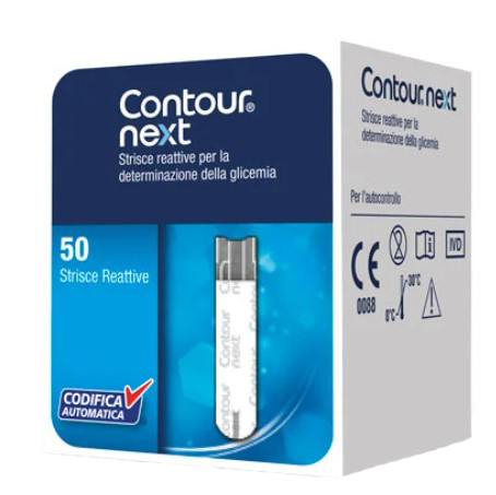 CONTOUR GLICEMIA STRISCE REATTIVE 50 PEZZI - Farmacia Del Monaco