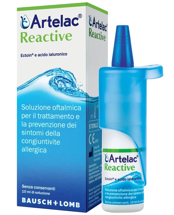 ARTELAC REACTIVE SOLUZIONE OFTALMICA MULTIDOSE FLACONE 10 ML - Farmacia Del Monaco